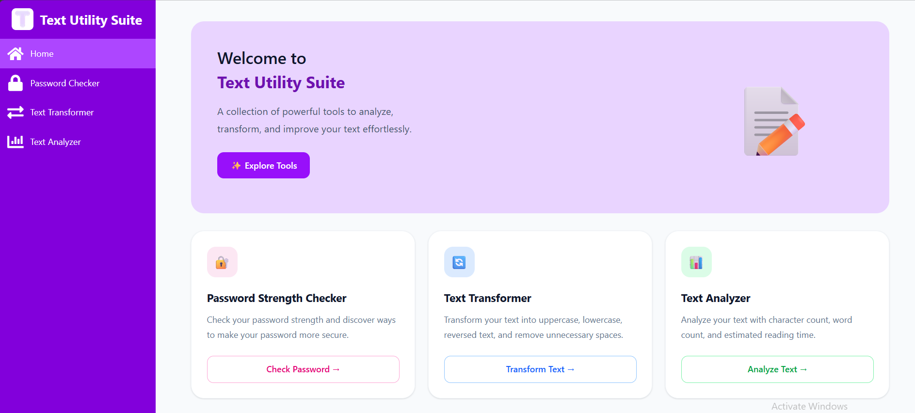 Text Utility Suite