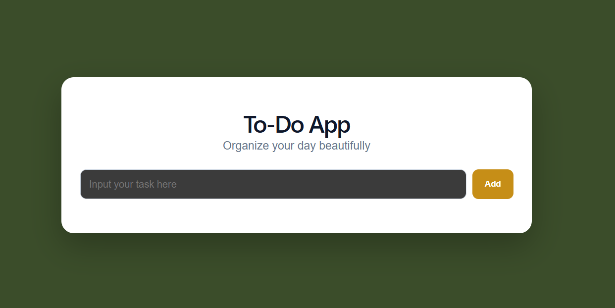 To Do App